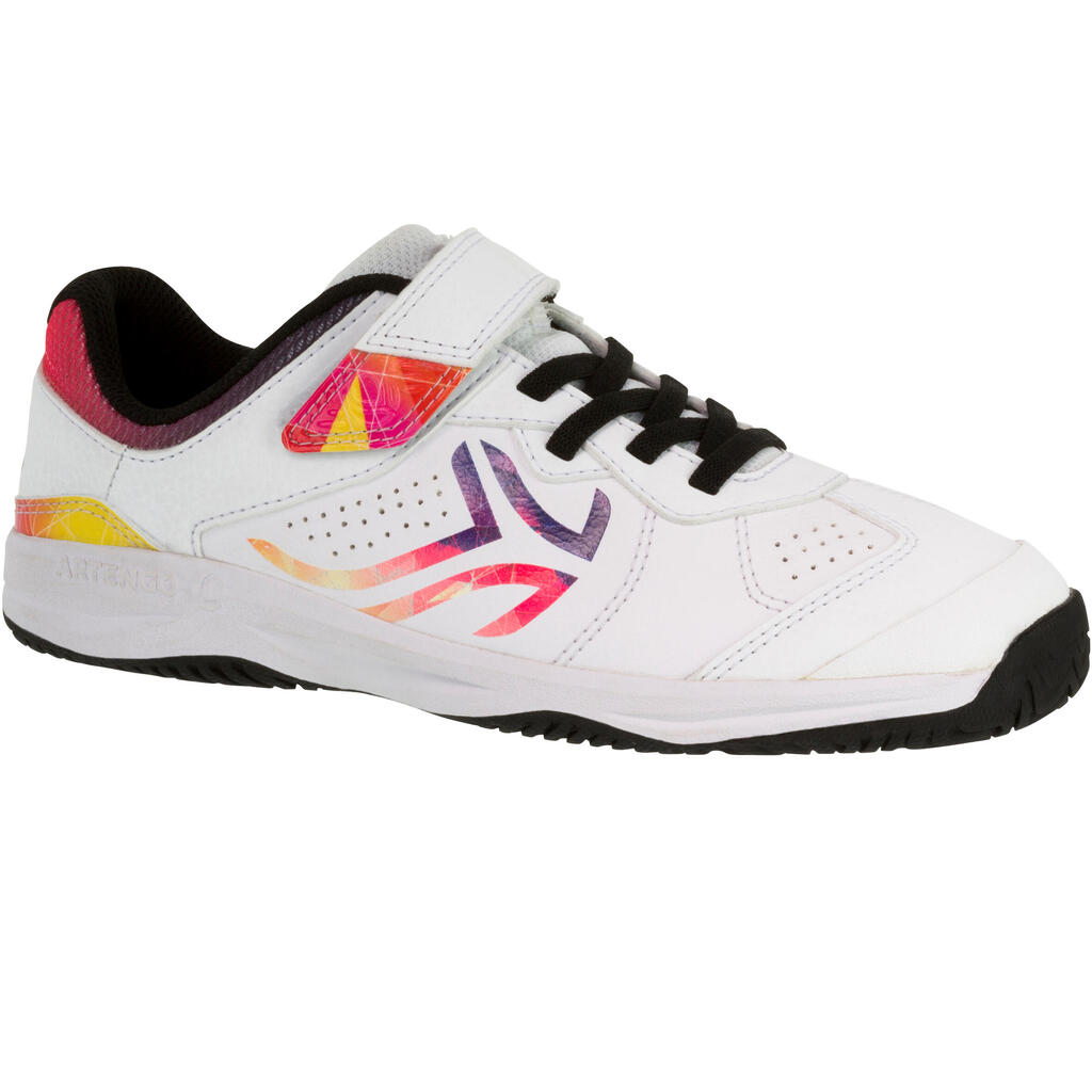 Kinder Sportschuhe Klettverschluss - TS160 schillernd