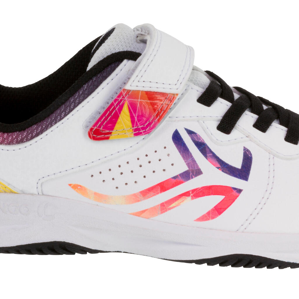 Kinder Sportschuhe Klettverschluss - TS160 schillernd