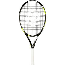 RAQUETTE DE TENNIS ENFANT TR900 25 NOIR JAUNE