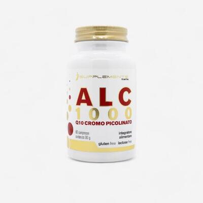 Acetil-Carnitina e Cromo Isupplements in compresse iALC1000 Gluten Free 60 cpr