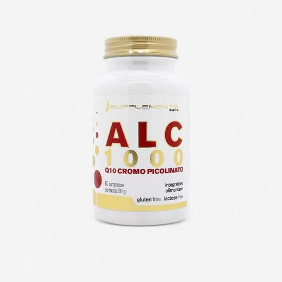 Acetil-Carnitina e Cromo Isupplements in compresse iALC1000 Gluten Free 60 cpr