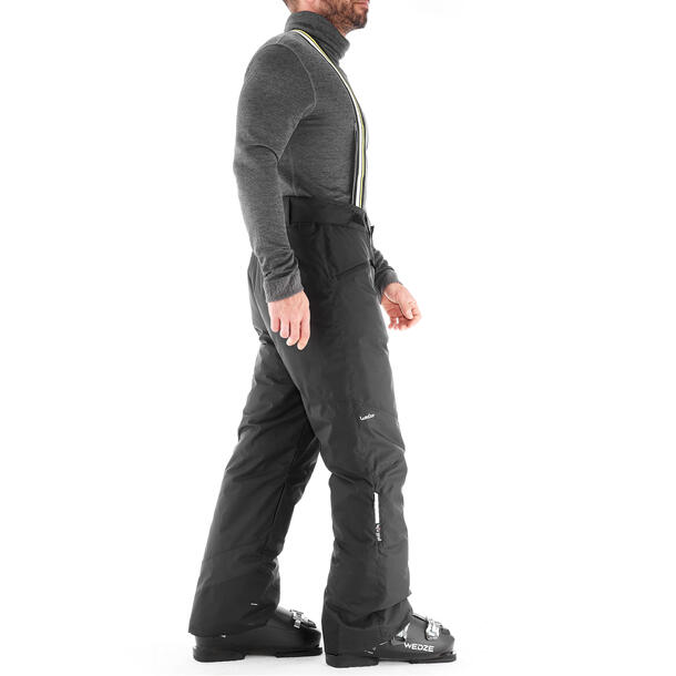 MEN'S SKI TROUSERS 180 BLACK