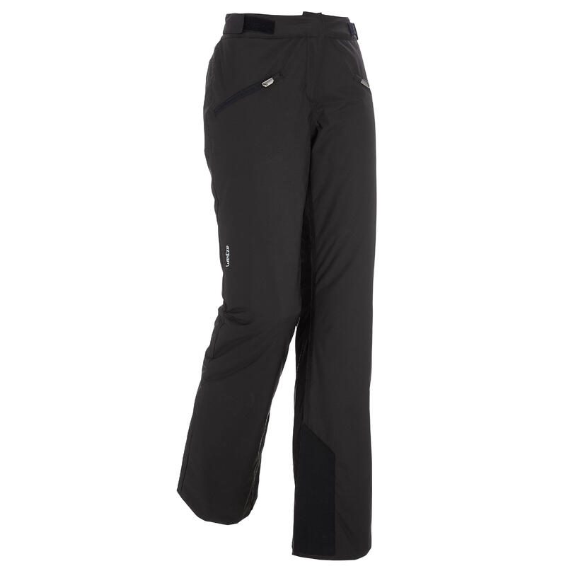 PANTALON DE SKI DE PISTE FEMME 180 NOIR PANTALON DE SKI DE PISTE FEMME 180 NOIR