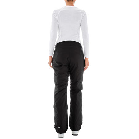 SKI PANTALONE SKI-P PA 150 ZA SKI SPUST ZA ŽENE - CRNE