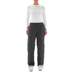 SKI-P PA 100 WOMEN'S DOWNHILL SKI TROUSERS - BLACK