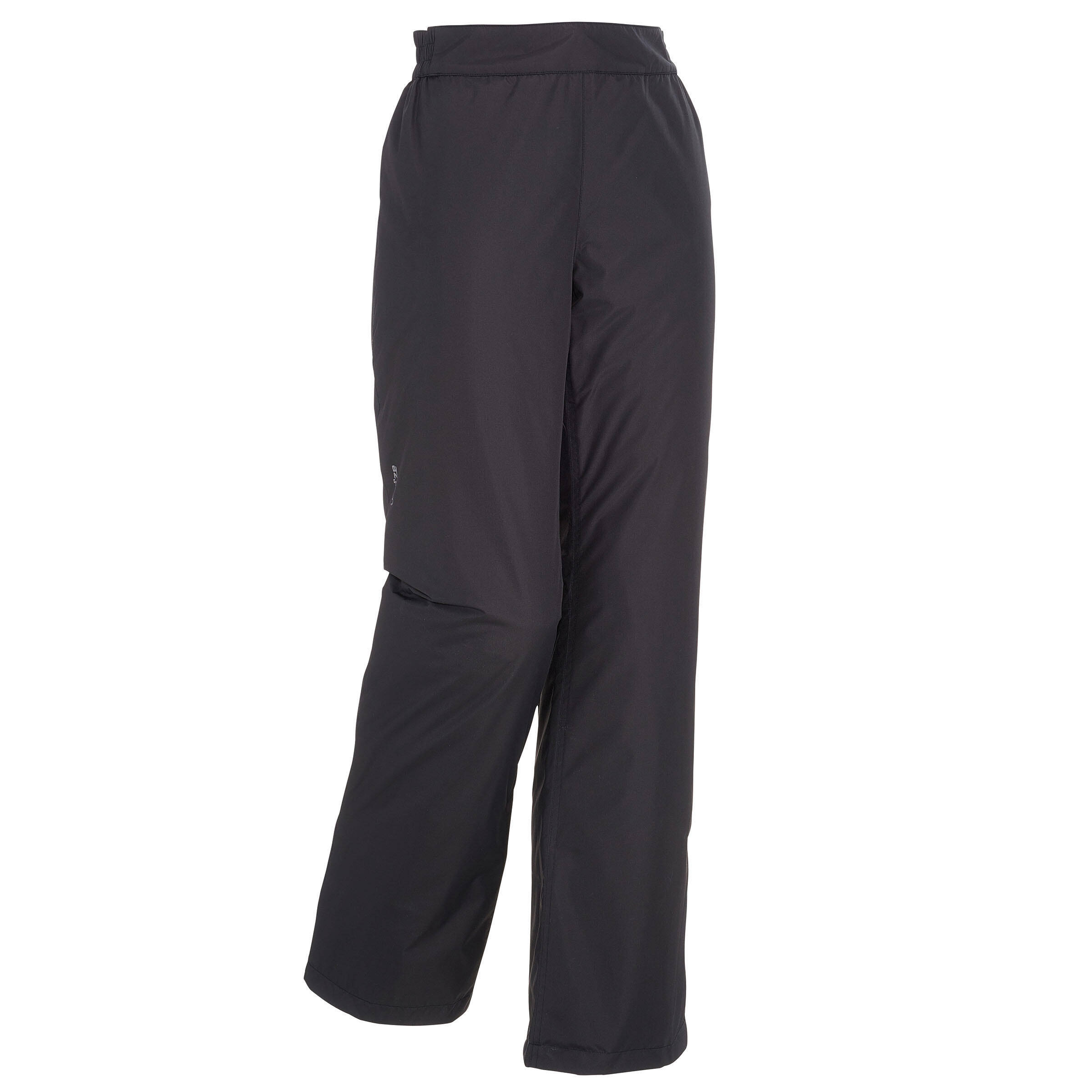 SKI-P PA 100 WOMEN'S DOWNHILL SKI TROUSERS - BLACK -  1