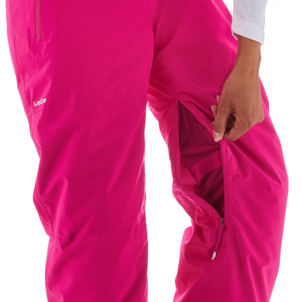 FREERIDE 500 WOMEN'S SKI PANTS - PINK