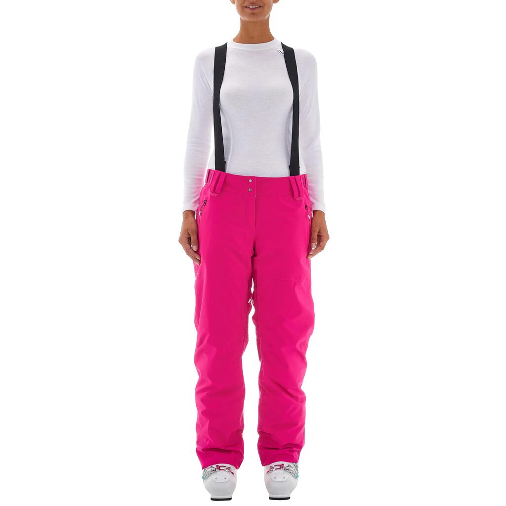 FREERIDE 500 WOMEN'S SKI PANTS - PINK