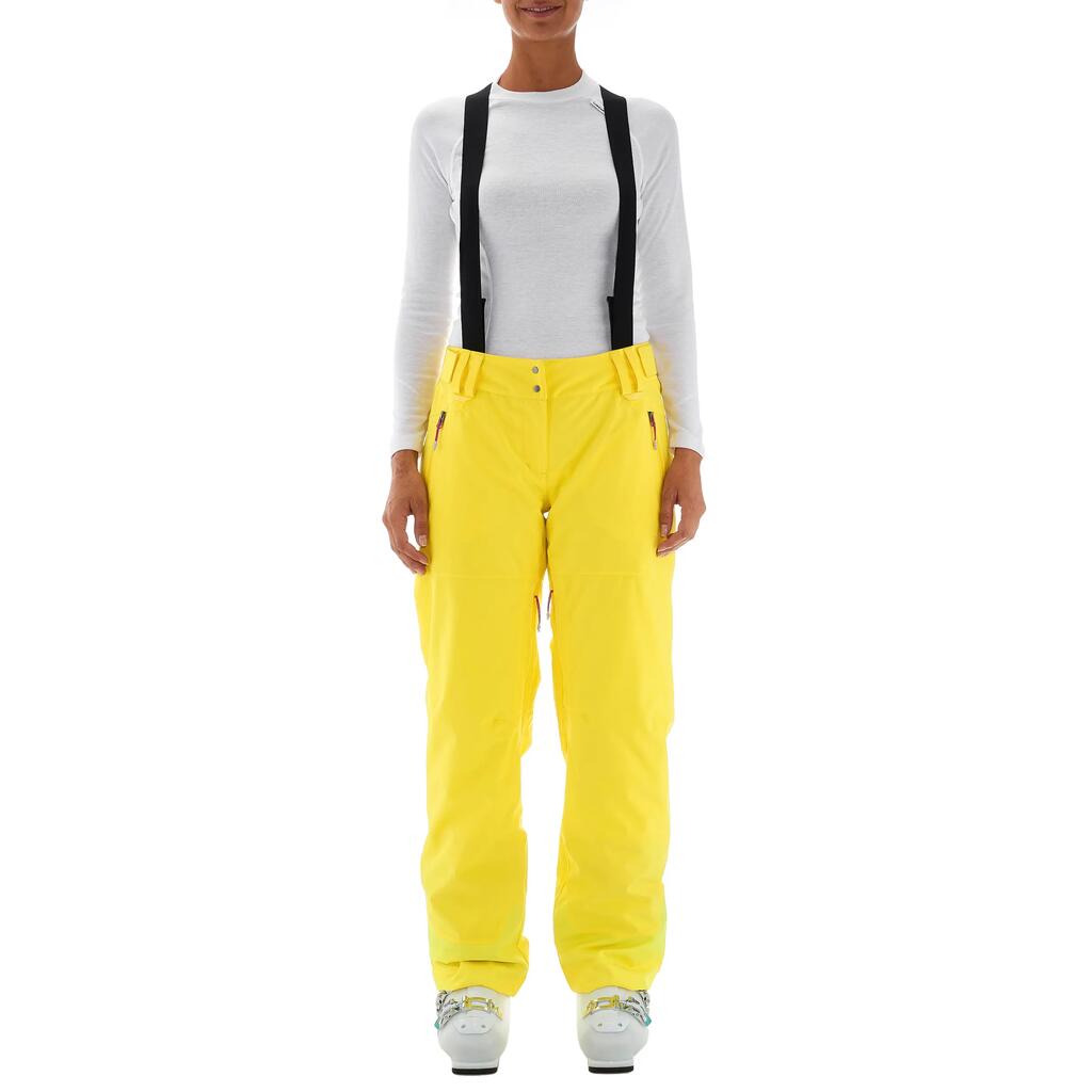 FREE 700 WOMENS SKI AND SNOWBOARD YELLOW TROUSERS