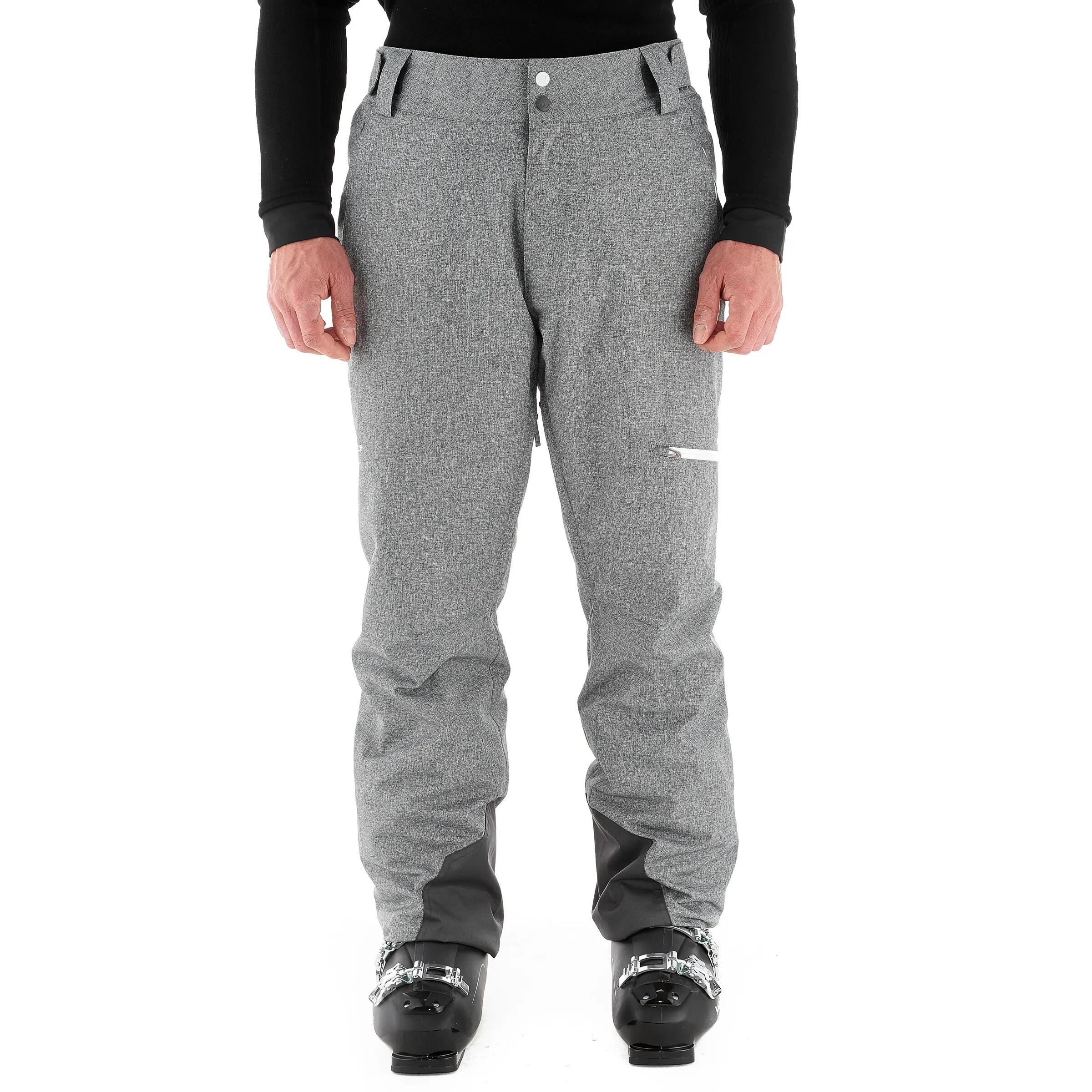 Ski-P PA 580 Men's Downhill Ski Pant - Grey 2/9