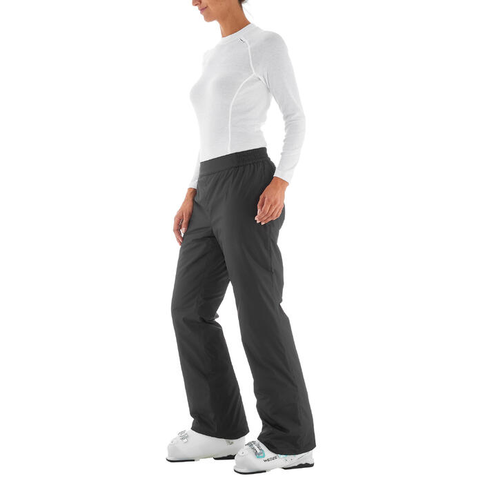 Comprar Pantalon De Esqui Wed Ze Pa 100 Mujer Negro Decathlon