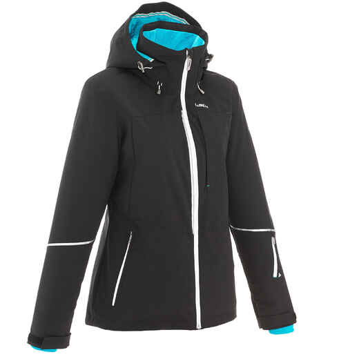 Salomon Mujer Goretex Chaqueta De Esquí Salomon SPEED Mujer Gris/Negro,  Impermeable Salomon Speedcross