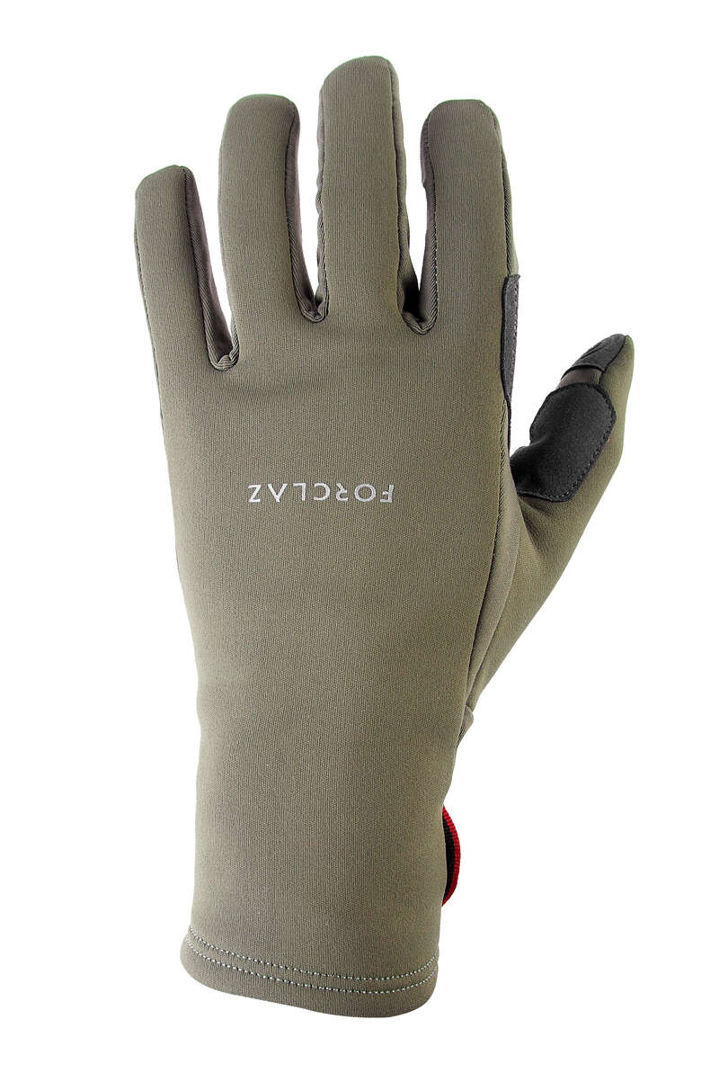 FORCLAZ Adult Mountain Trekking Gloves TREK 500 Khaki...