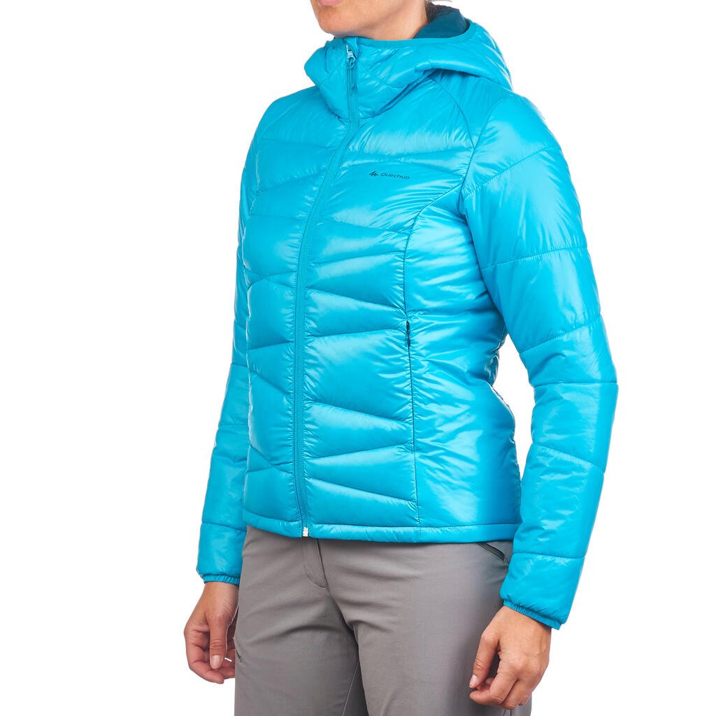 Women's X-Light 2 peacock blue trekking down jacket