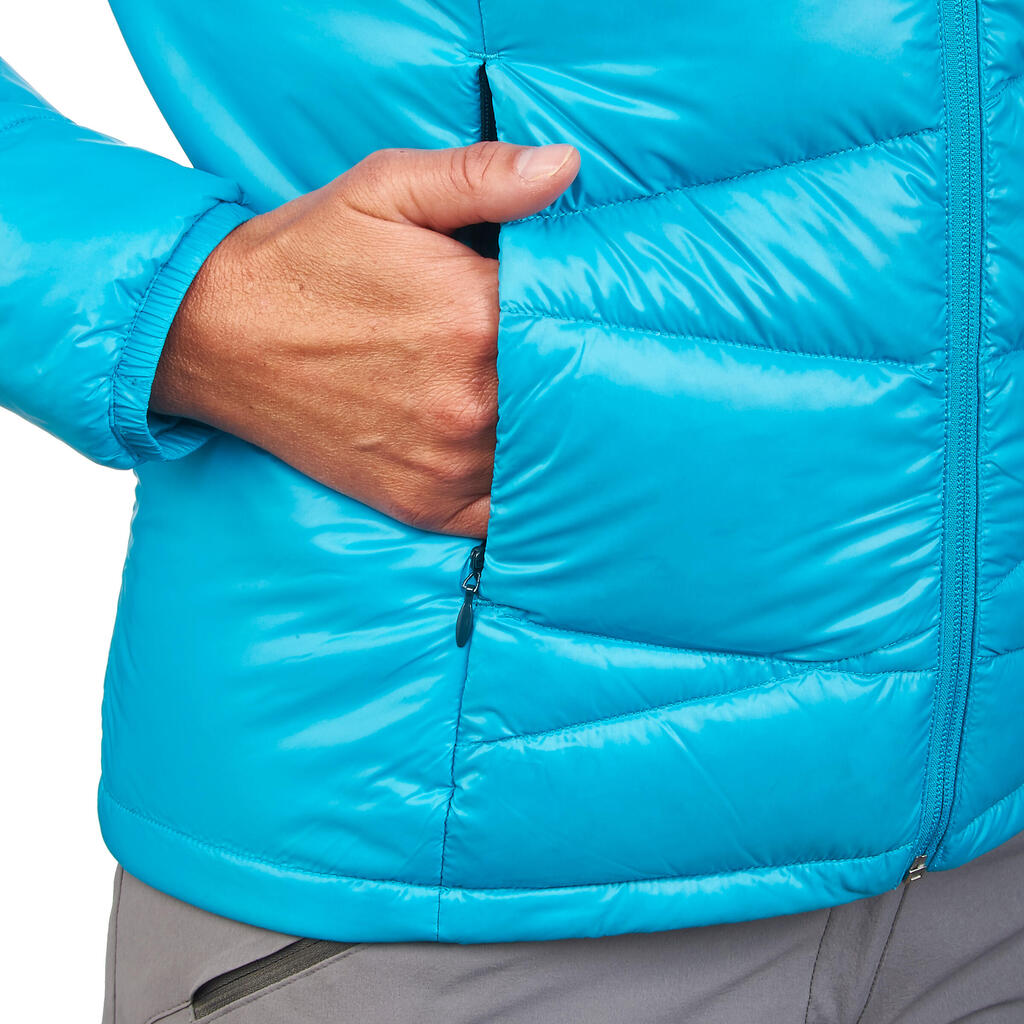 Women's X-Light 2 peacock blue trekking down jacket