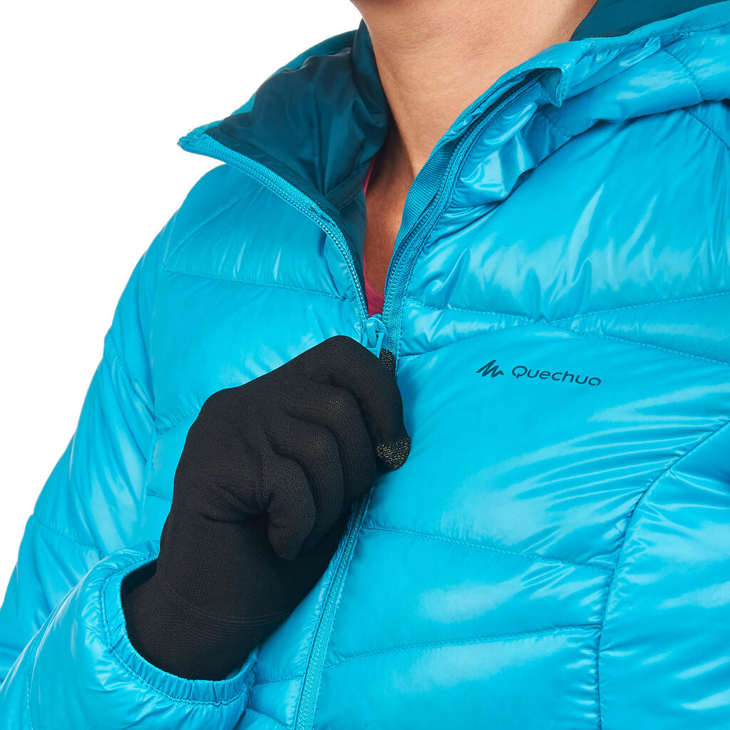 Women's X-Light 2 peacock blue trekking down jacket