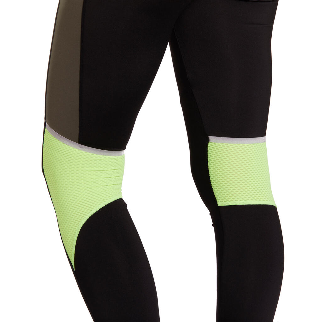 Leggings Energy Xtrem Fitness Cardio Damen kaki/schwarz