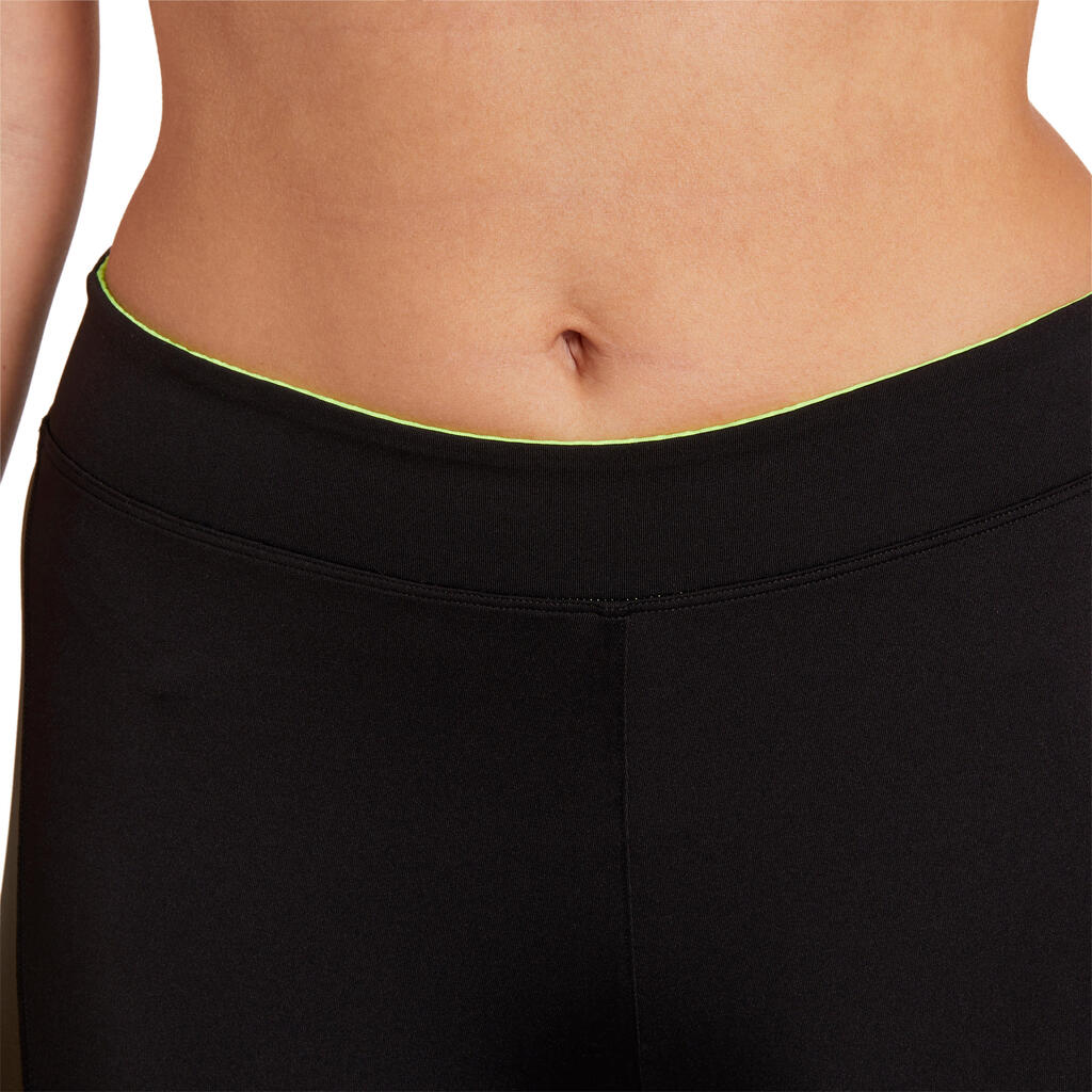 Leggings Energy Xtrem Fitness Cardio Damen kaki/schwarz