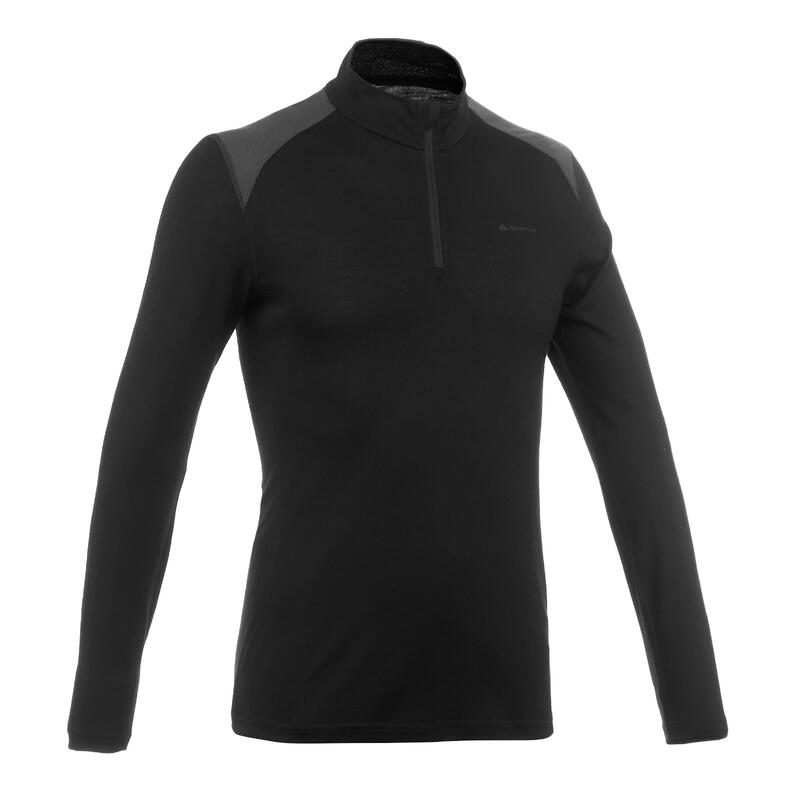 

Термобелье мужское верх шерстяное с короткой молнией TECHWOOL 190, 11830