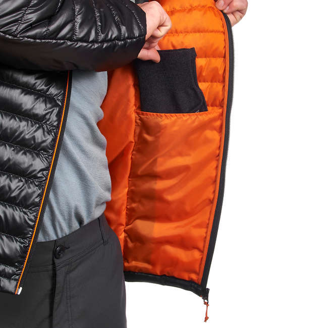 QUECHUA X-Light Men's Hiking Down Jacket - Black | Decathlon