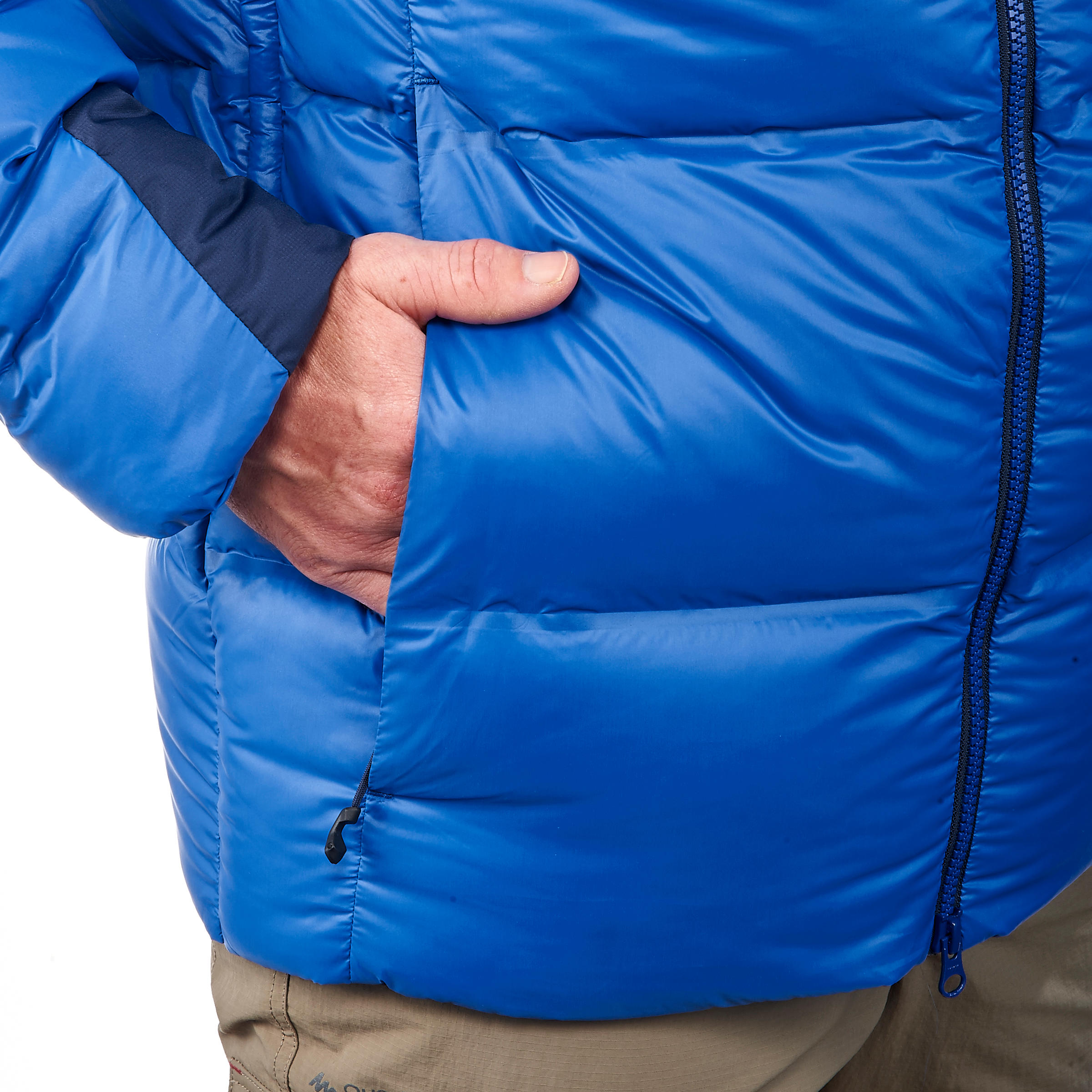 

Men's Mountain Trekking Down Jacket - Temp Rating -18°C - Trek 900 - blue