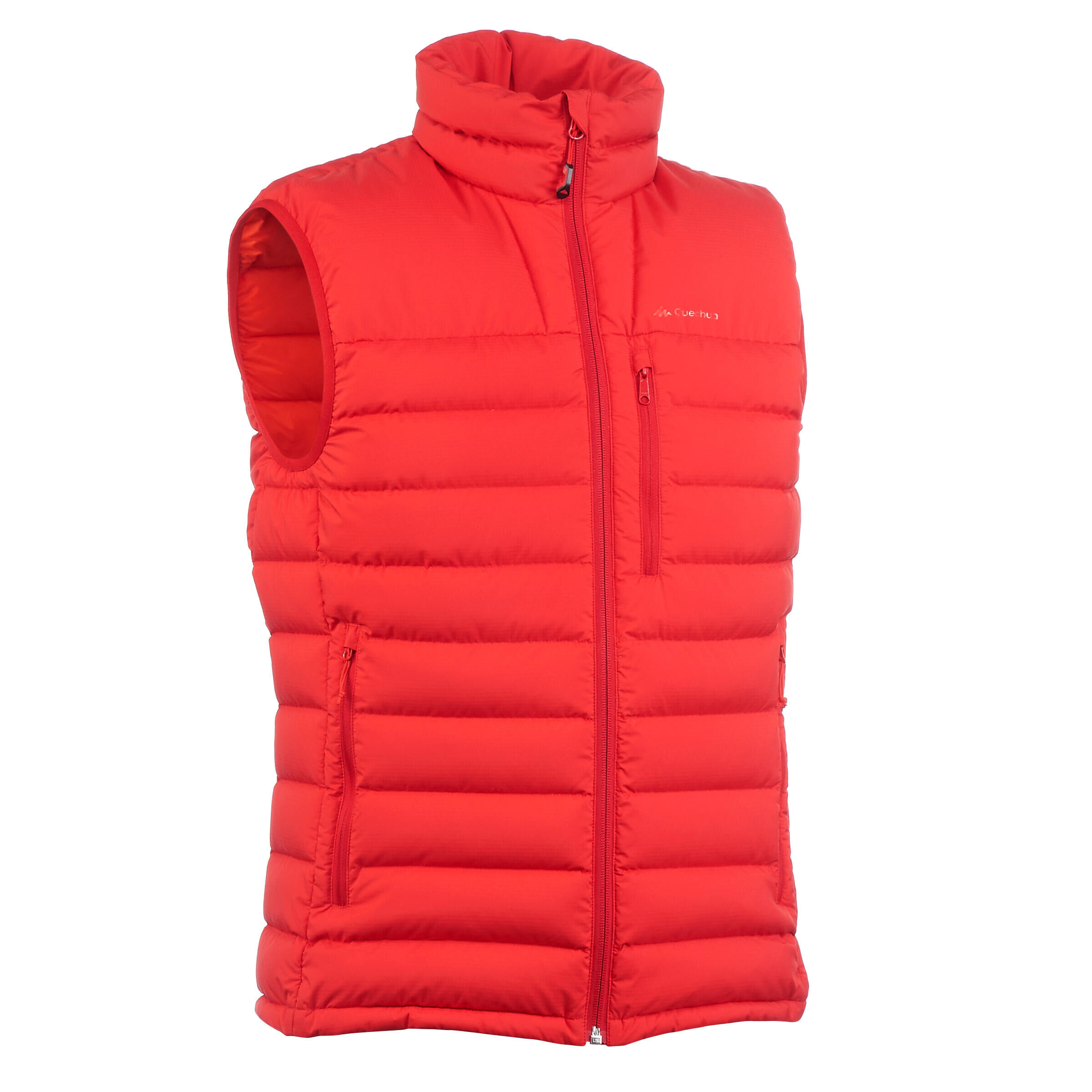 FORCLAZ X-Warm Men's Sleeveless Padded Hiking Gilet - Red