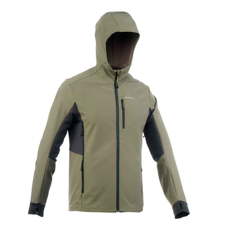 Windbreaker jacket softshell warm MT500 men’s Decathlon