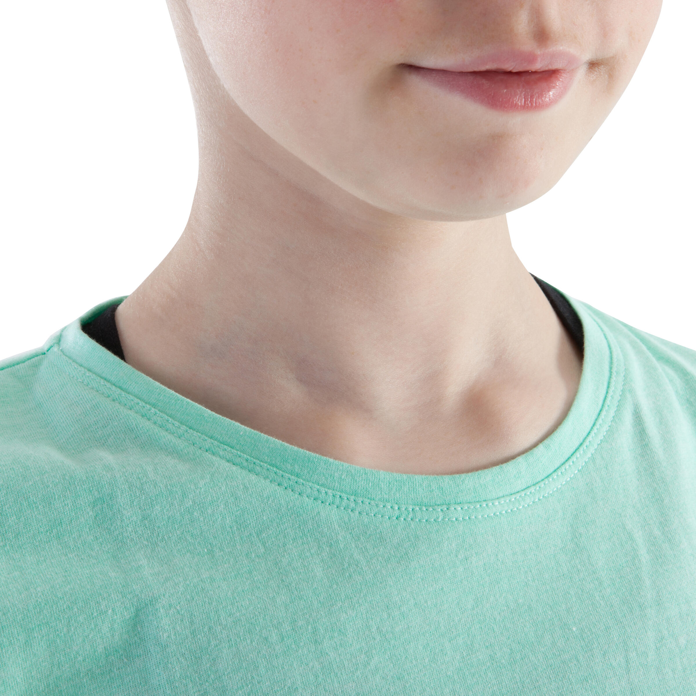 Girls' Open-Sided T-Shirt - Mint Green 6/11