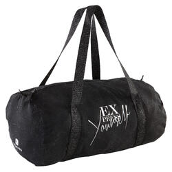 Sac tube de danse fille 15 L noir à paillettes
