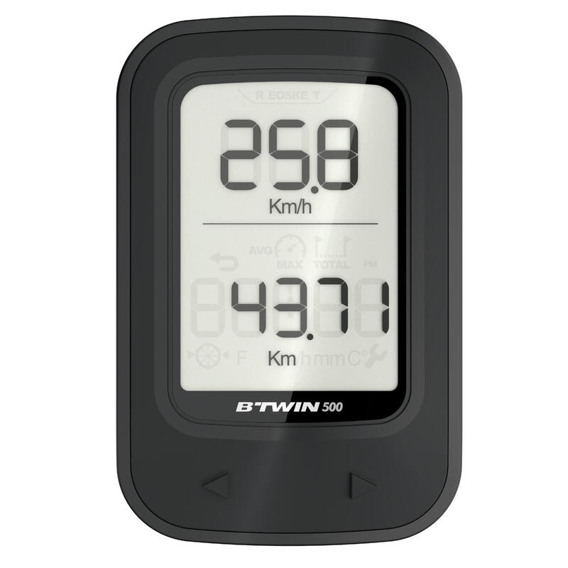 COMPTEUR VÉLO VAN RYSEL 500 SANS FIL NOIR