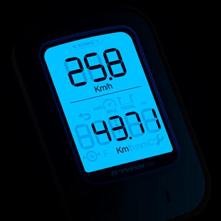 Циклометр 500, бездротовий - Синій