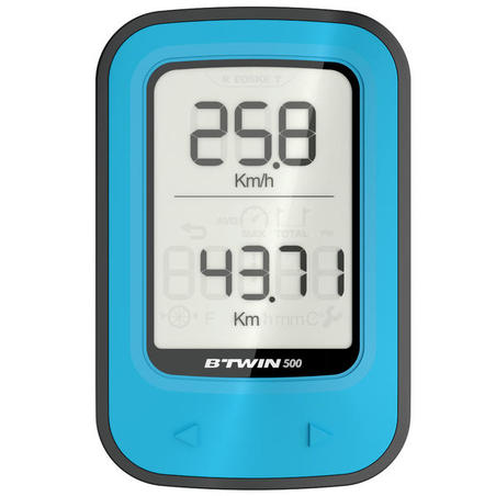Циклометр 500, бездротовий - Синій