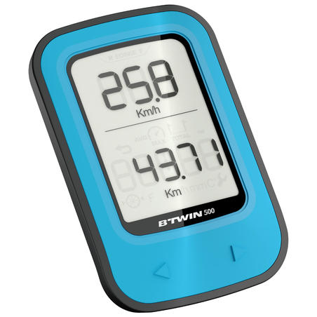 Циклометр 500, бездротовий - Синій