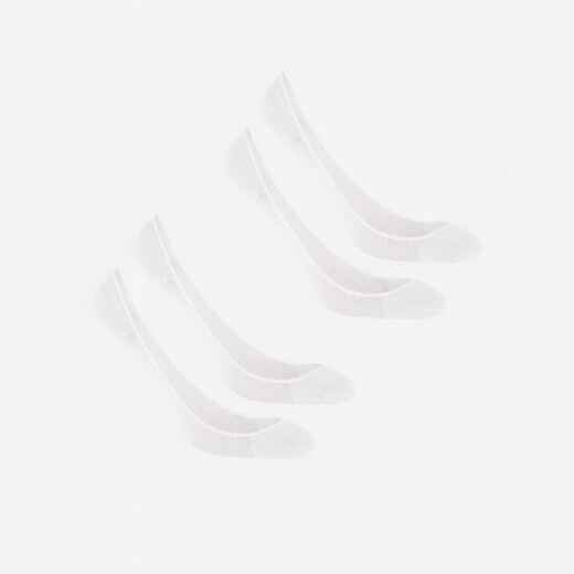 
      Chaussettes marche sportive WS 140 Fresh Ballerine blanc (2 paires)
  