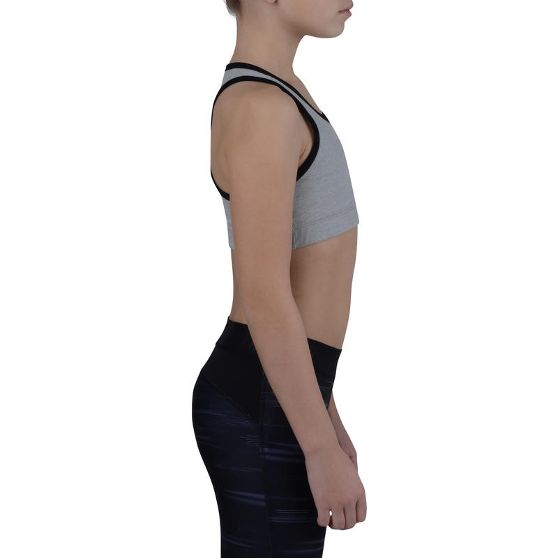 girls gym crop top