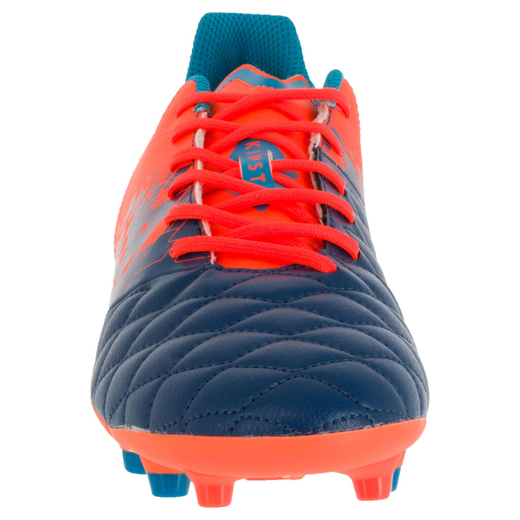 Agility 500 FG Adult Dry Ground Rugby Boots - Orange/Blue