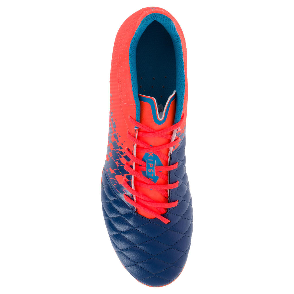 Agility 500 FG Adult Dry Ground Rugby Boots - Orange/Blue