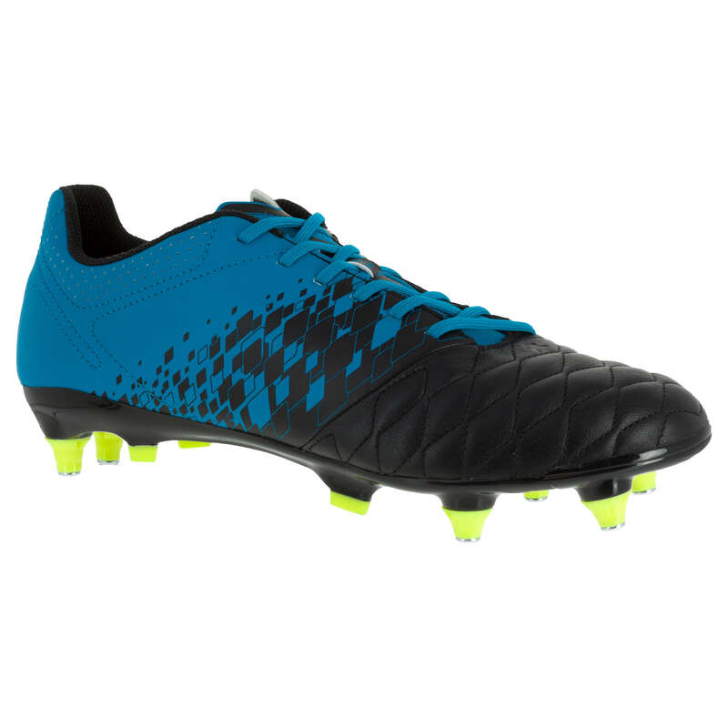 OFFLOAD Hybrid Rugby Boots Agility R900 SG Blue/Black...