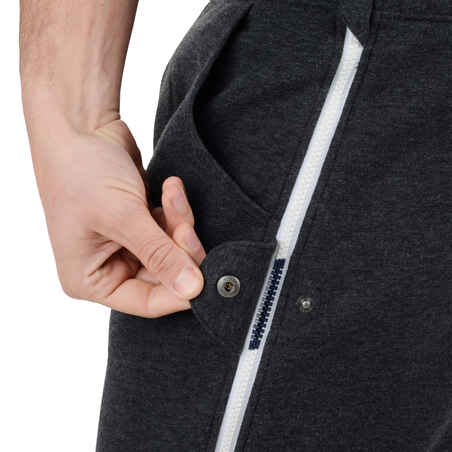 Ziplayer Zipped Bottoms - Dark Grey/White Zip