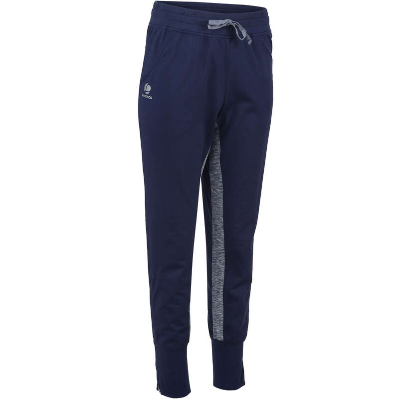 ARTENGO Warm 500 Women's Tennis Bottoms Navy Decathlon