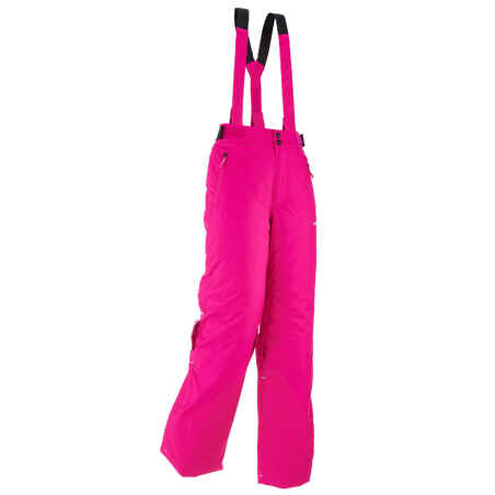 Rožnate smučarske hlače PNF za deklice