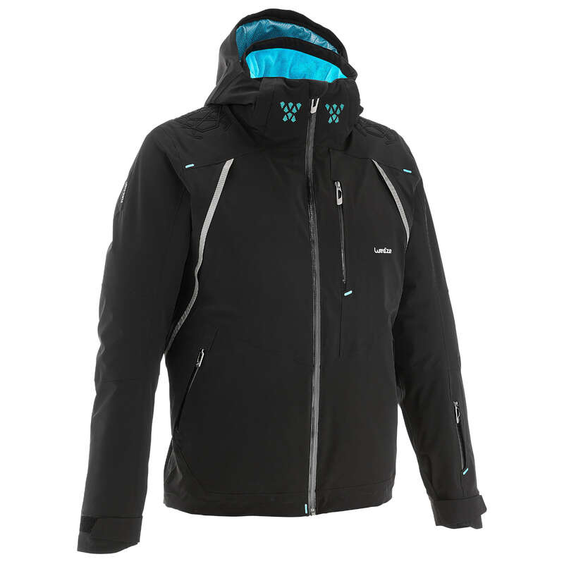 MEN'S JACKETS OR PANTS ADVANCED SKIERS - SKI-P JKT 900 M - BLACK WEDZE