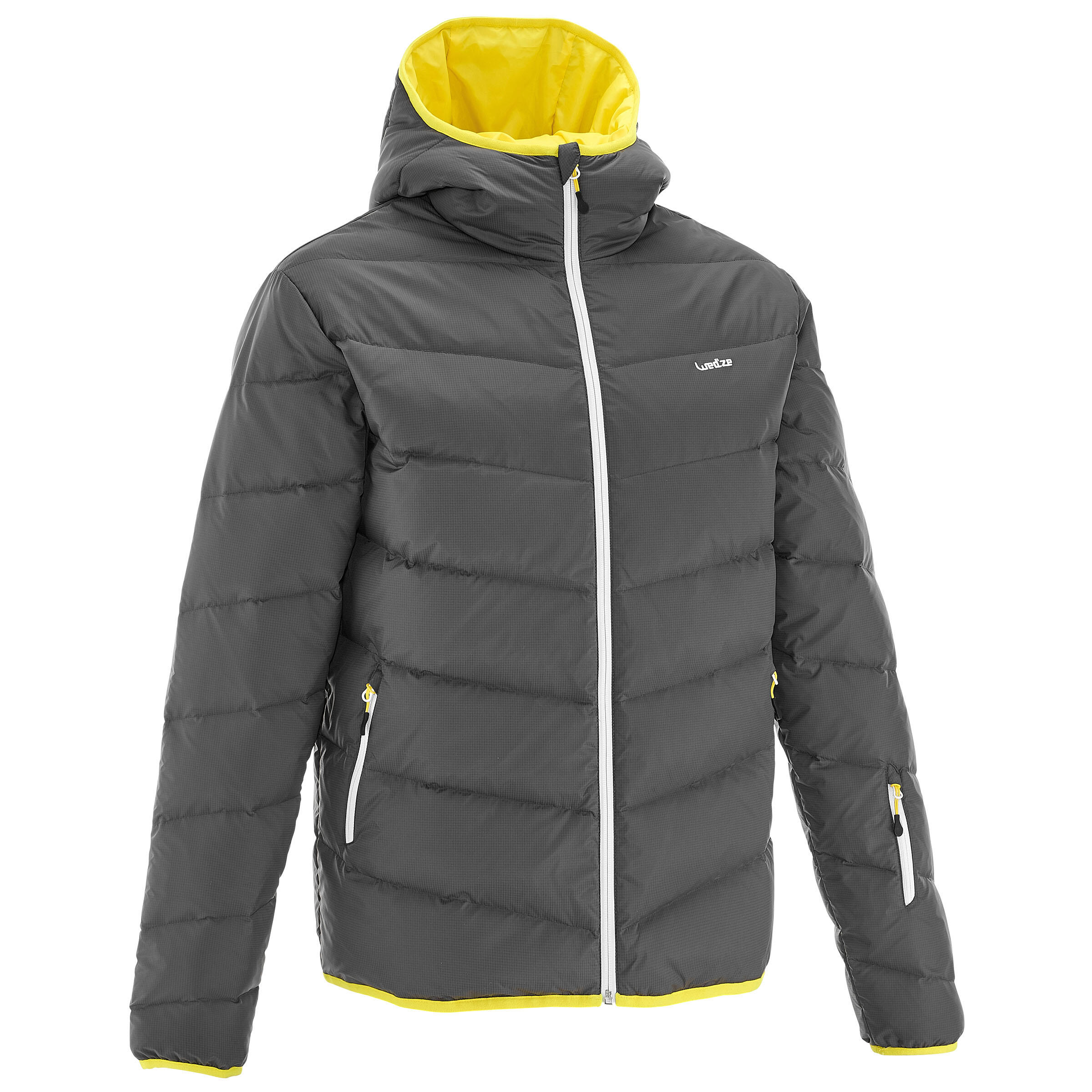 WEDZE SKI-P 500 MEN’S WARM SKI JKT - GREY