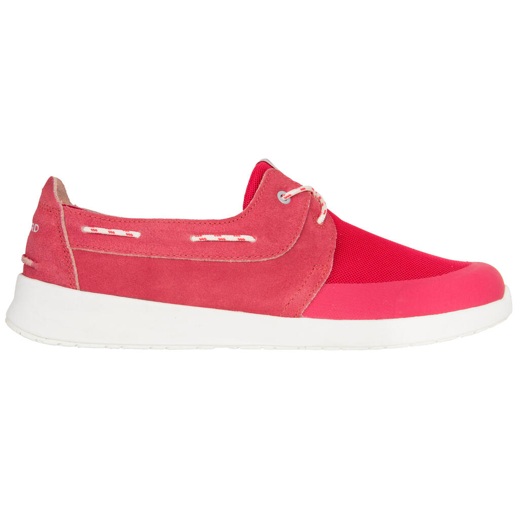 Women's Boat Shoes Cruise 100 - Coral Beige