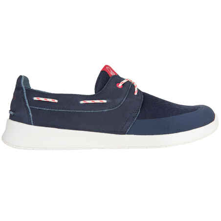 Cruise 100 Women's Leather Boat Shoes Dark Blue