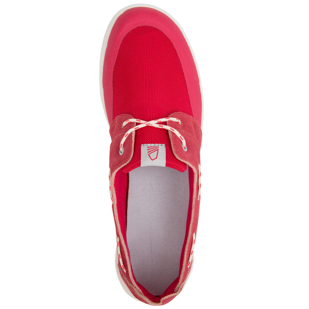 Women's Boat Shoes Cruise 100 - Coral Beige