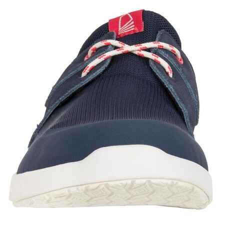 Cruise 100 Women's Leather Boat Shoes Dark Blue