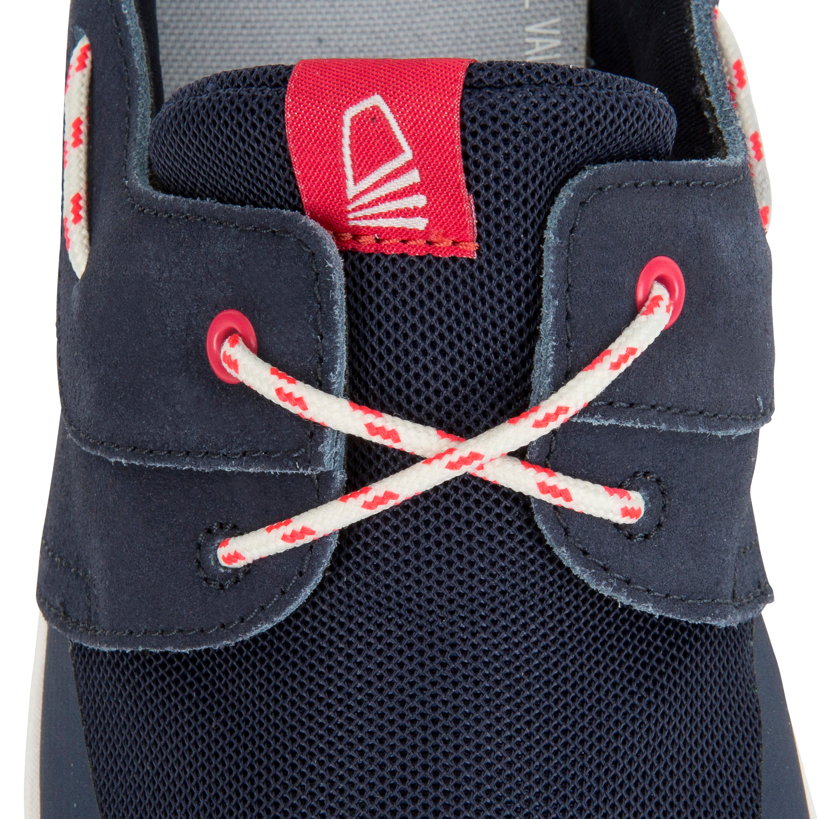 Cruise 100 Women's Leather Boat Shoes Dark Blue 5/6