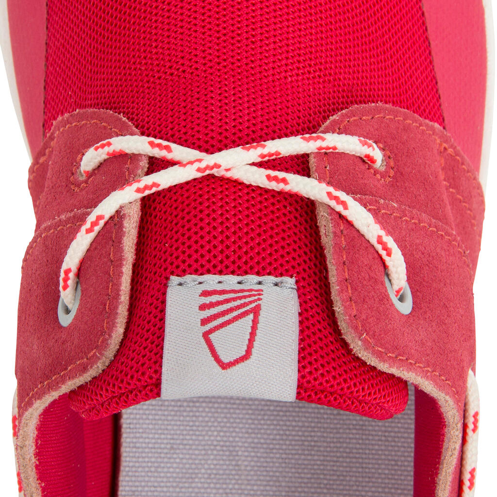 Women's Boat Shoes Cruise 100 - Coral Beige