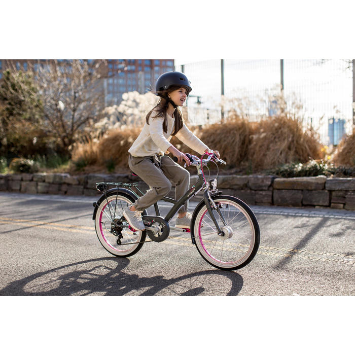 Btwin Velo Ville Enfant Mistigirl 540 20 Pouces 6 9 Ans Decathlon